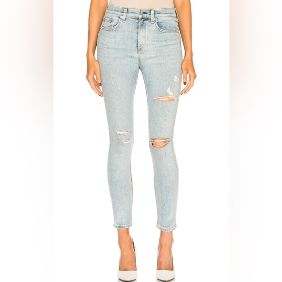 rag & bone Denim - NWT Rag & Bone Norlet High Rise Ankle Skinny jeans Size 32 Retail $225